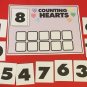 Counting Valentine Hearts Learning Mats - Laminated Bundle - Pre school K5