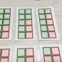 44 - Ten frame Counting Cards- Laminated Activity Set - Teaching Supplies