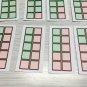 44 - Ten frame Counting Cards- Laminated Activity Set - Teaching Supplies