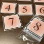 Student Number Card Set / Counting 1-30/ 35 Laminated cards 1