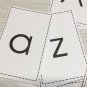 Numbers & Letters (Upper And Lower Case)  Flash card Set  - 78 Cards. 5.5x8.5