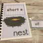 Interactive Learning Books for Children - 10 Vowel Sets w/120Laminated Cards