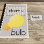 Interactive Learning Books for Children - 10 Vowel Sets w/120Laminated Cards