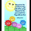 Design #1 - Bible Verse - Art Print Home Decor Wall Art - (frame not included)