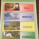 Seasons - 13 x19 - Educational posters for Kindergarten or Preschool