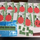 Ladybug's Spots Game Learning Center- Math  - Laminated Mats