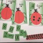 Ladybug's Spots Game Learning Center- Math  - Laminated Mats