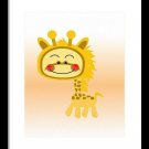 Giraffe - Art Print Home Decor Wall Art -  (frame not included)