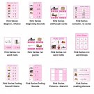 PINK SERIES | Montessori Activity Bundle  Complete set | Educational Material