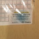 Writing Paper for Kids - NUMBERS TO 100 - 11X 8.5 in, 20 lb, 50 sheets Writing Paper for Kids - NUMBERS TO 100 - 11X 8.5 in, 20 lb, 50 sheets