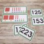 Counting Place Value 3 Digit - 20 Activity Mats & 20 Number Cards - Math Center