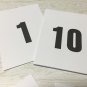 Ladybug Numbers 4 ways - Math -Laminated Cards Set Counting. 1-10