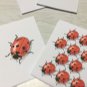 Ladybug Numbers 4 ways - Math -Laminated Cards Set Counting. 1-10
