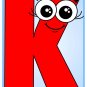 Alphabets Friends- uppercase - Classroom Wall Decor 8.5x11