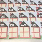 Alphabet House Game - Beginning Sounds - Learning Center Complete Set
