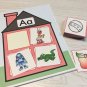 Alphabet House Game - Beginning Sounds - Learning Center Complete Set