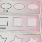 Wipe N Write Shape Trace Cards - Laminated Card - Pre-school- Kindergarten