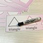 Wipe N Write Shape Trace Cards - Laminated Card - Pre-school- Kindergarten