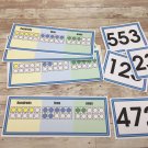 Place Value Bundle - (4 Sets) Activity Mats &Number Cards - Math Center set #2 Place Value Bundle - (4 Sets) Activity Mats &Number Cards - Math Center set #2
