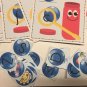 Bubble Blow Game Learning Center- Literacy Mats - Laminated Mats Phonics
