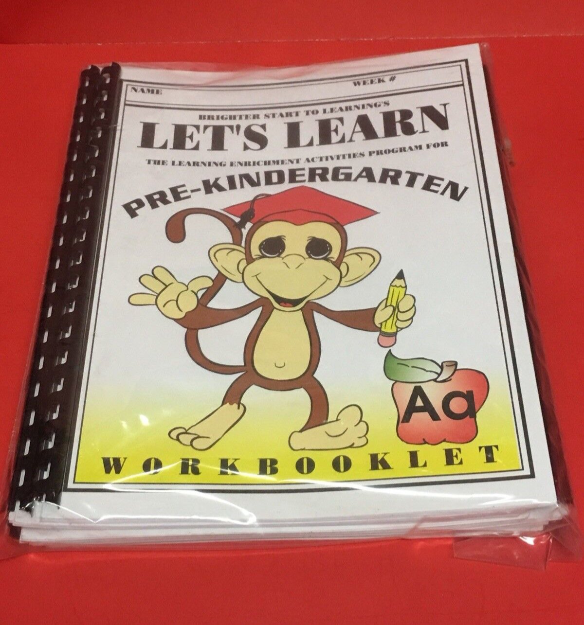 UNBOUND - Letters A to Z - Let&acirc;��s Learn Pre-Kindergarten  (Pack of 26) PRINT