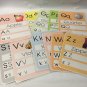 Wipe N Write Alphabet Cards - 13 Laminated Card - Pre-school- Kindergarten