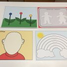 Playdoh Activity Mats - #1-4  Mats for Learning Center - Laminated Mats - Pre K