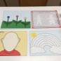 Playdoh Activity Mats - #1-4 Mats for Learning Center - Laminated Mats - Pre K
