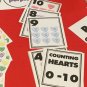 Classroom set - Counting  Valentine Hearts Learning Mats - Laminated Bundle