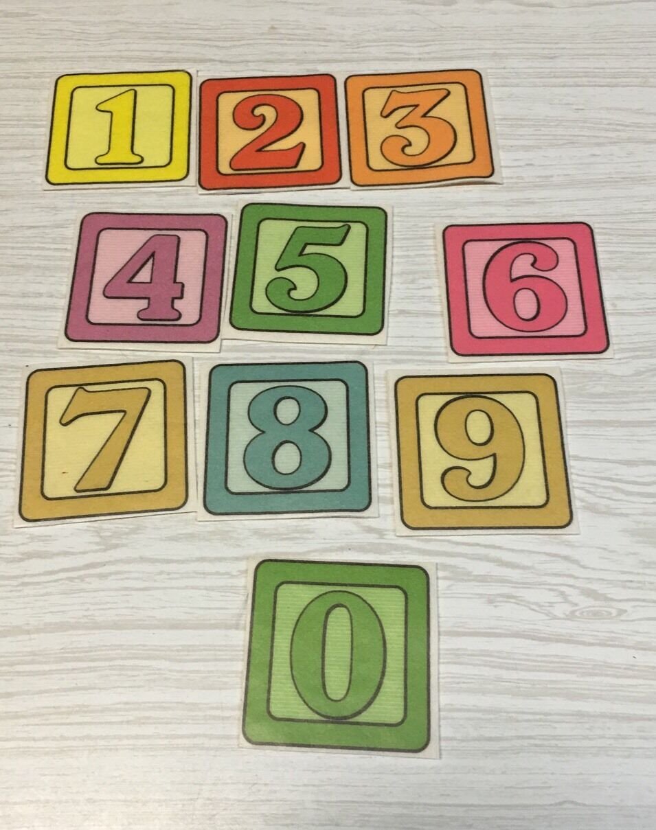 Numbers Building Blocks - FLANNEL FELT BOARD Set Of 20