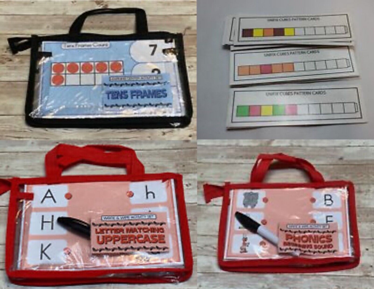 Bundled - 4 items Learning Center Activity Set