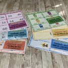 Set of 6  - Learning Mats  & Cards - Laminated Activity