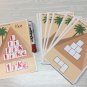 (Twelve sets) 32 Sight Word Pyramids - Dry Erase - Laminated Activity Set
