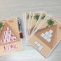 (Twelve sets) 32 Sight Word Pyramids - Dry Erase - Laminated Activity Set