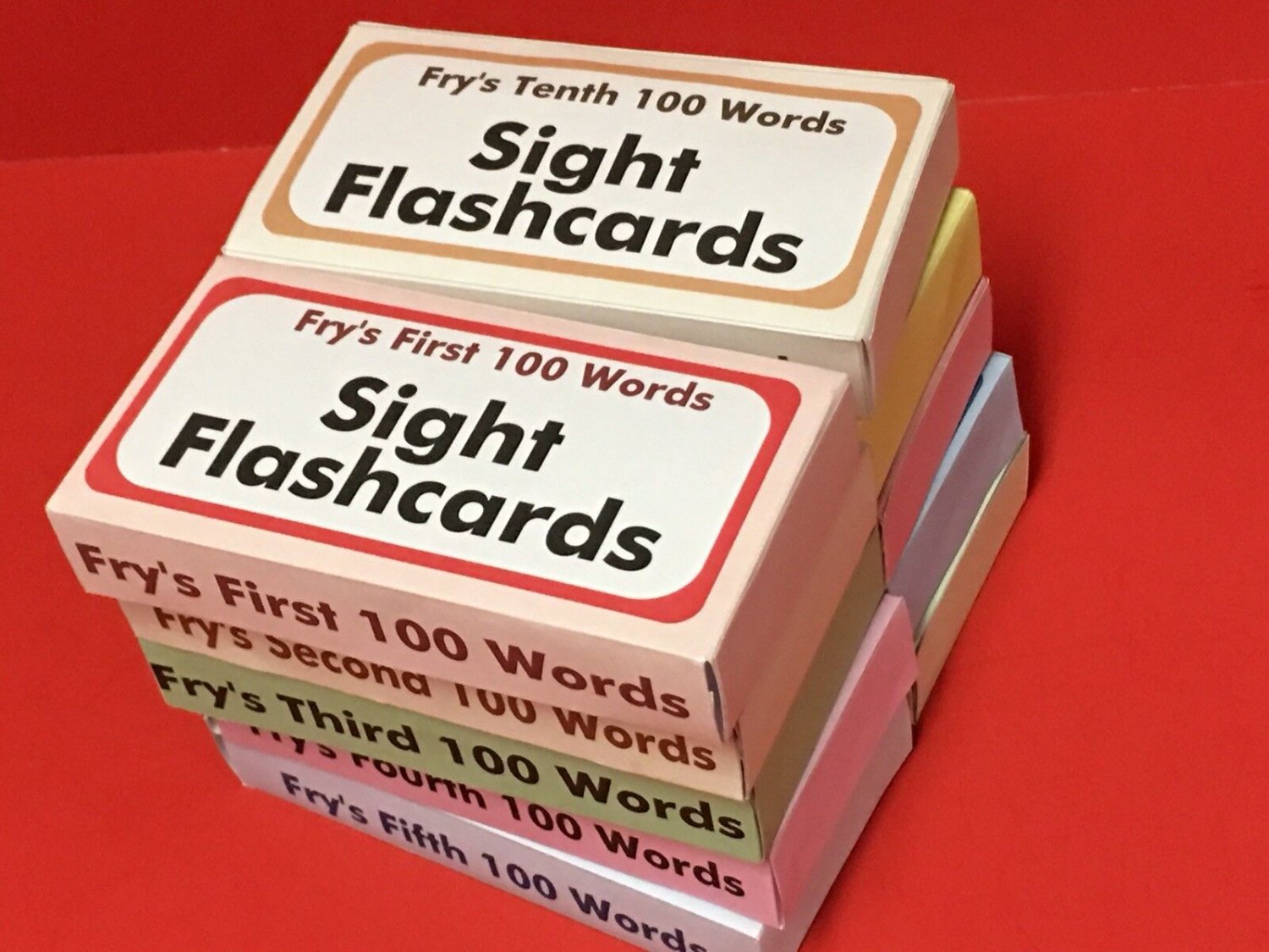 Learning Resource - 1000 Sight Words set - Reading - Fry Sightword Flashcards