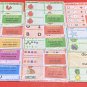 Busy Book Inserts - 15 sets Bundle - Set of 90 Learning Mats / Cards