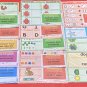 Busy Book Inserts - 15 sets Bundle - Set of 90 Learning Mats / Cards