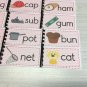 Learning Resource - 24 CVC Word Families Booklets Pre-K