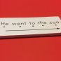 Sight Words Sentence Reading Cards. 30 cards - Preschool  LAMINATED