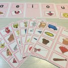 The Pink Series  - Vowel Picture Sort - Montessori