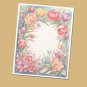 Tulip Design #2 - Lined Stationery Paper (25 Sheets) 8.5 x 11 Premium Paper