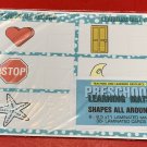 Shapes All Around - Set of 6 Learning Mats / Cards - Laminated Activity