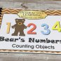 Interactive Learning Books for Children - Bear’s Counting Objects