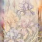 Iris Stationery Set - Watercolor Design - Writing Papers 50 Sheets