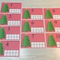 Christmas - Tree Count - Dry Erase - Laminated Activity Set - Teaching Supplies