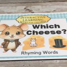 Interactive Learning Books for Children - Which Cheese