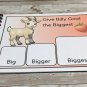 Interactive Learning Books for Children - Billy Goat’s Big, Bigger, Biggest