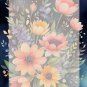 Dutch Florals Dark Stationery Set Watercolor Design - Writing Papers 50 Sheets