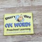 Busy Bee Preschool Learning - 52 Educational Flash Cards -CVC Words