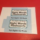 Reading - Fry's Eighth Hundred Words - PRINTED & UNCUT - Sight Word Flash Cards